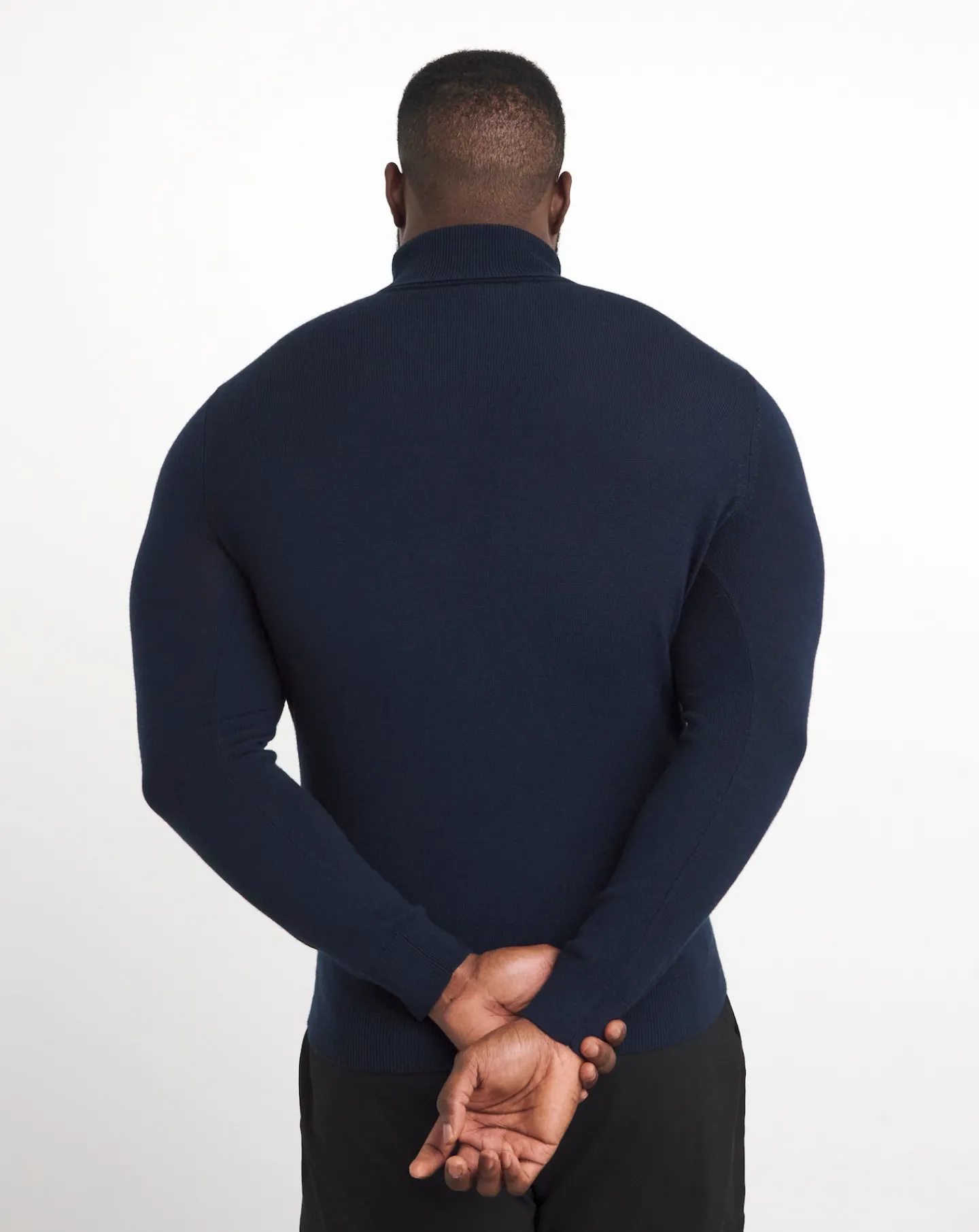 Jacamo Merino Wool Roll Neck Jumper
