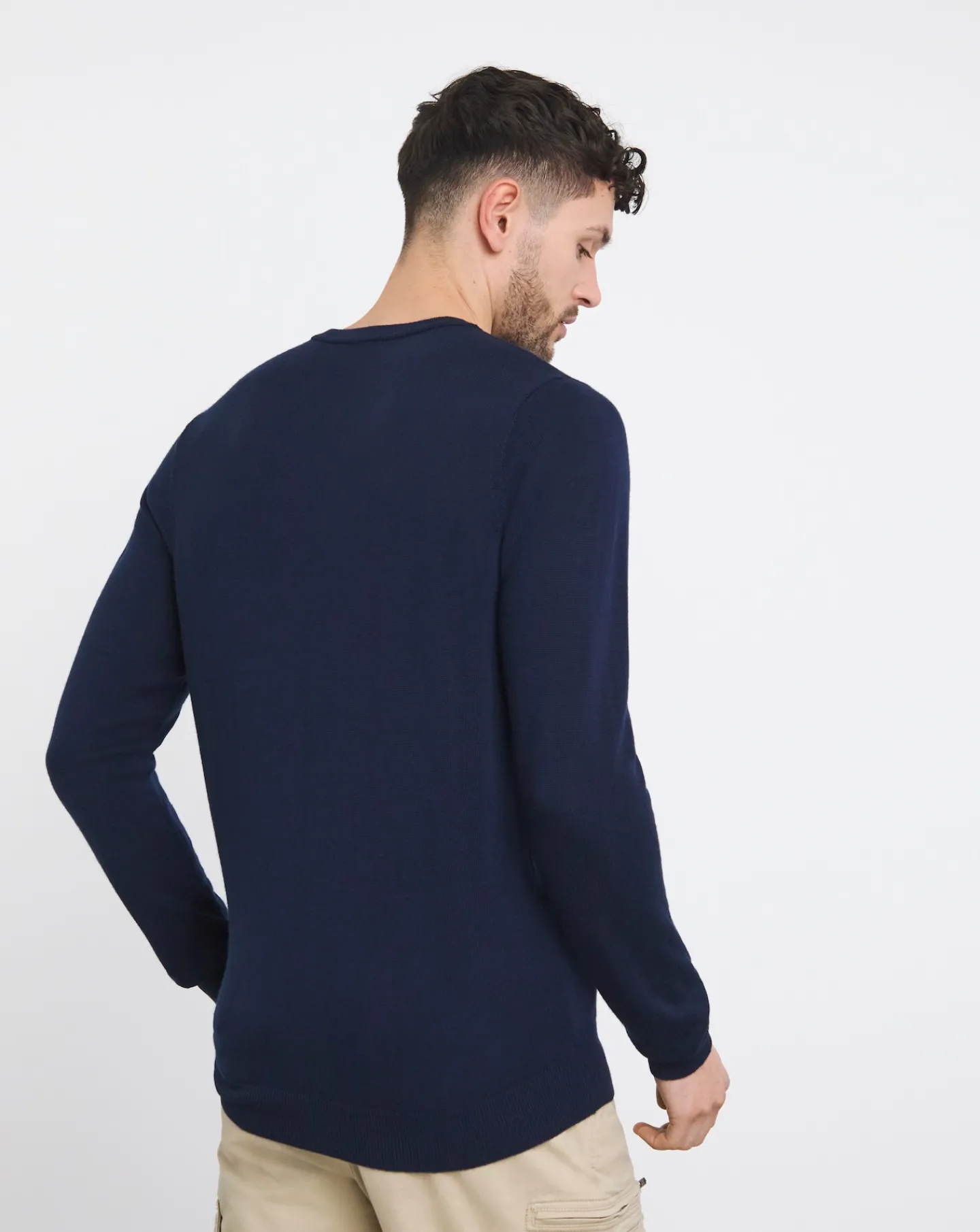 Jacamo Merino Wool V Neck Sweater