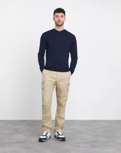 Jacamo Merino Wool V Neck Sweater