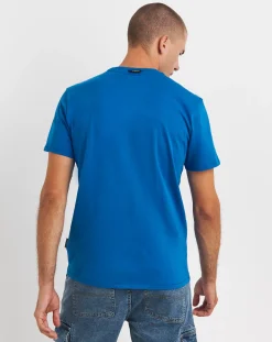 Napapijri Turin Flag Logo T-shirt
