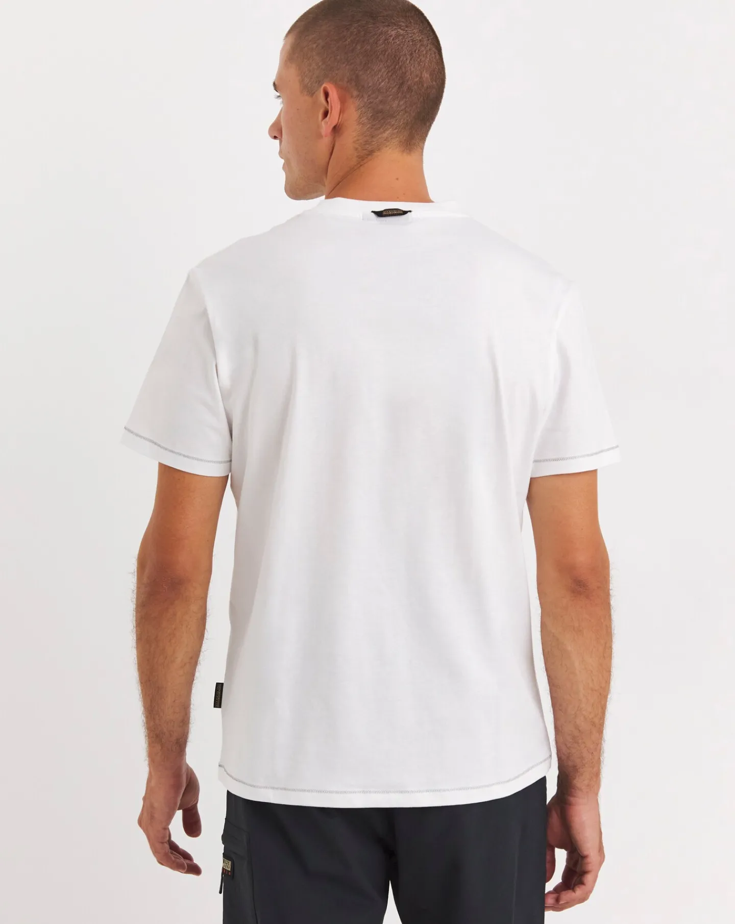 Napapijri White Graphic T-Shirt