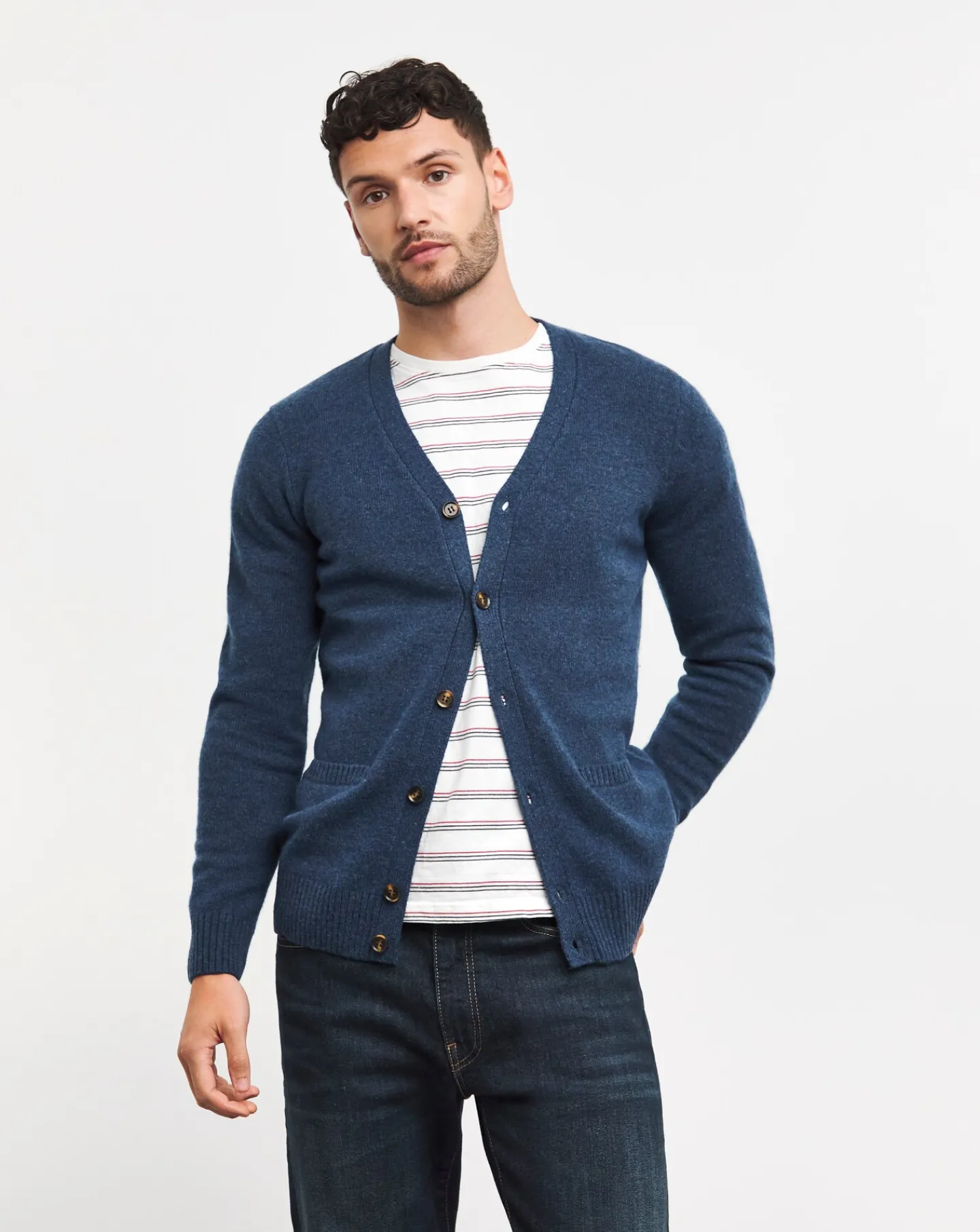 Jacamo Lambswool Cardigan