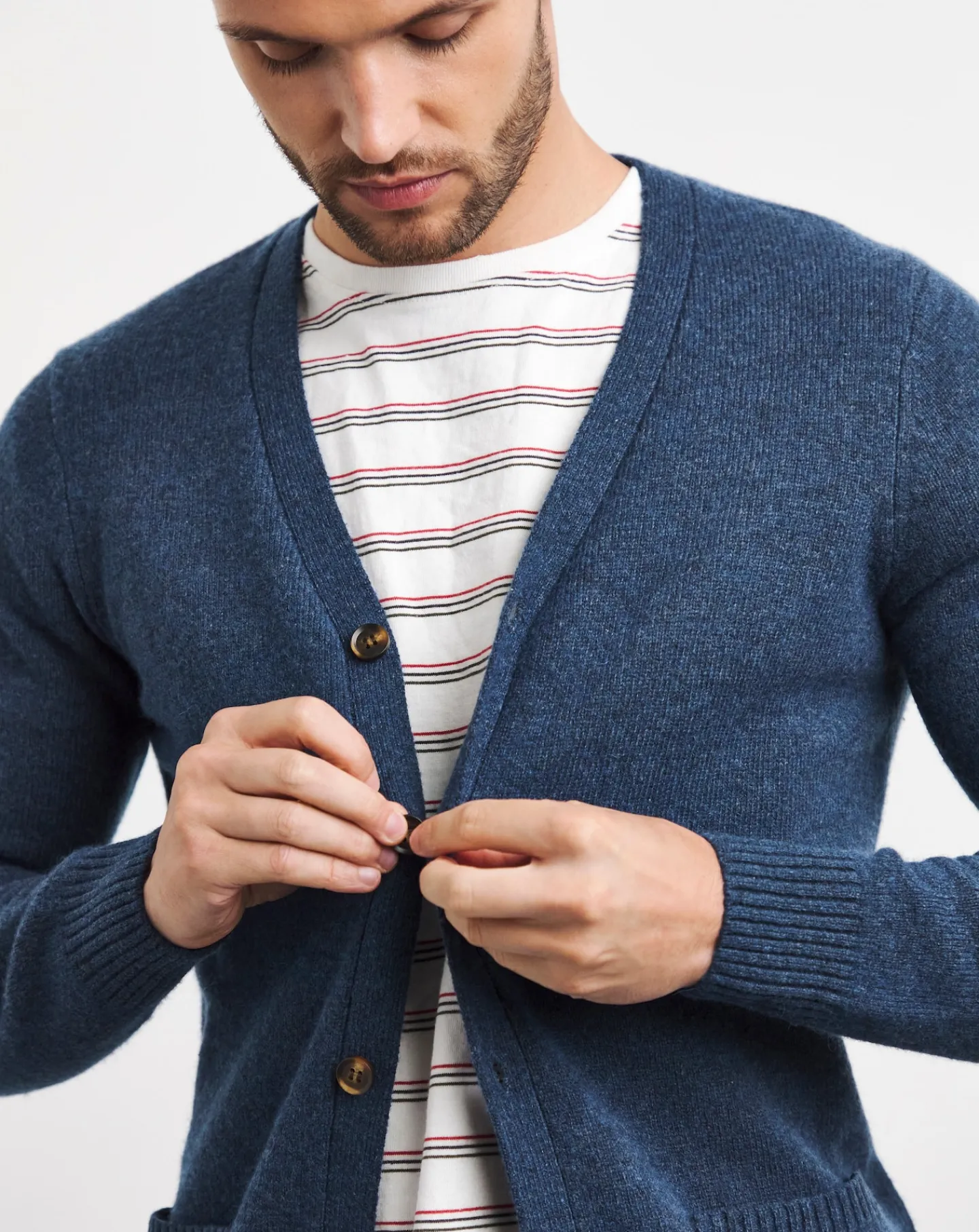 Jacamo Lambswool Cardigan