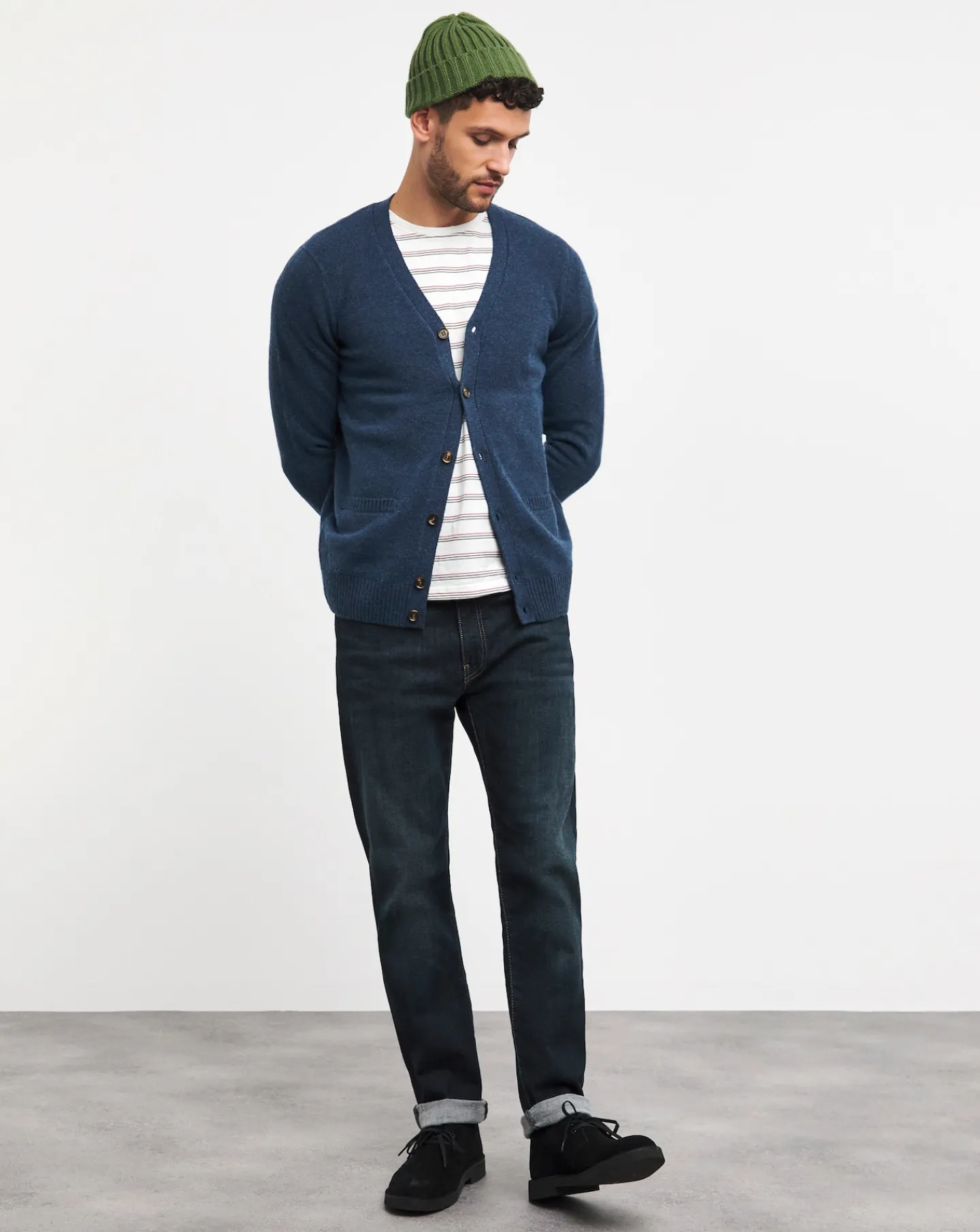 Jacamo Lambswool Cardigan