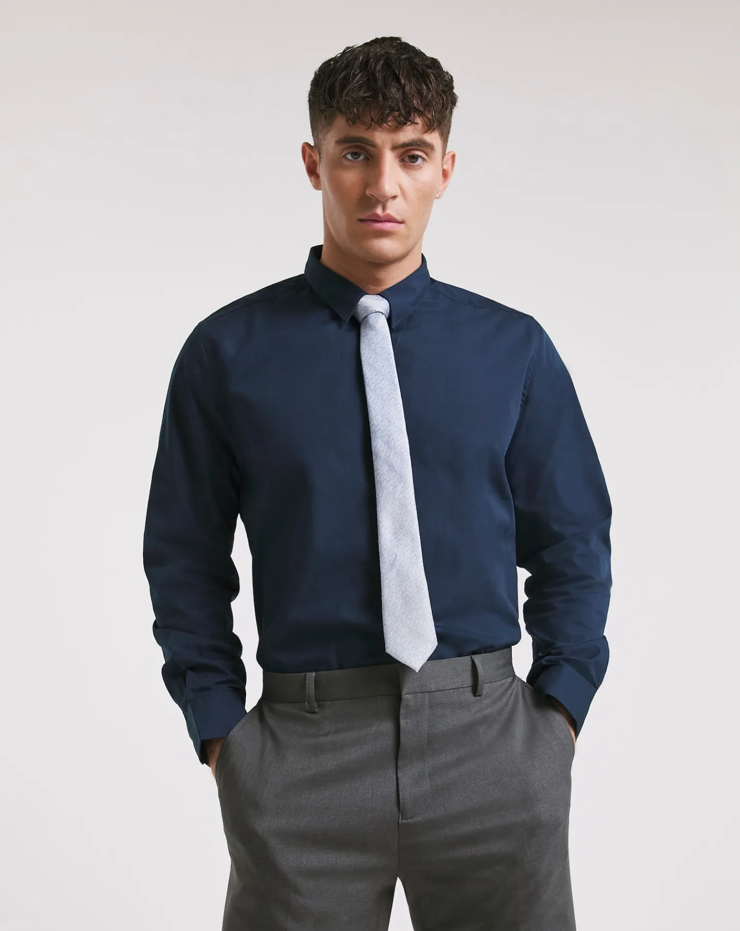 Jacamo Long Sleeve Formal Shirt Reg
