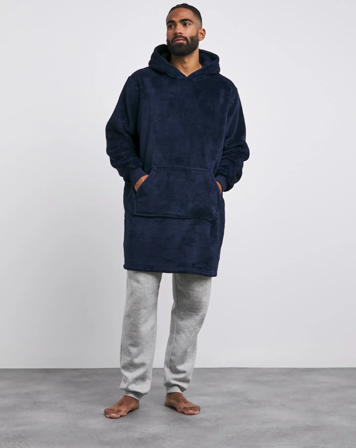 Jacamo Oversized Fleece Hoodie