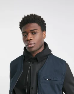 Jacamo Twill Washed Gilet