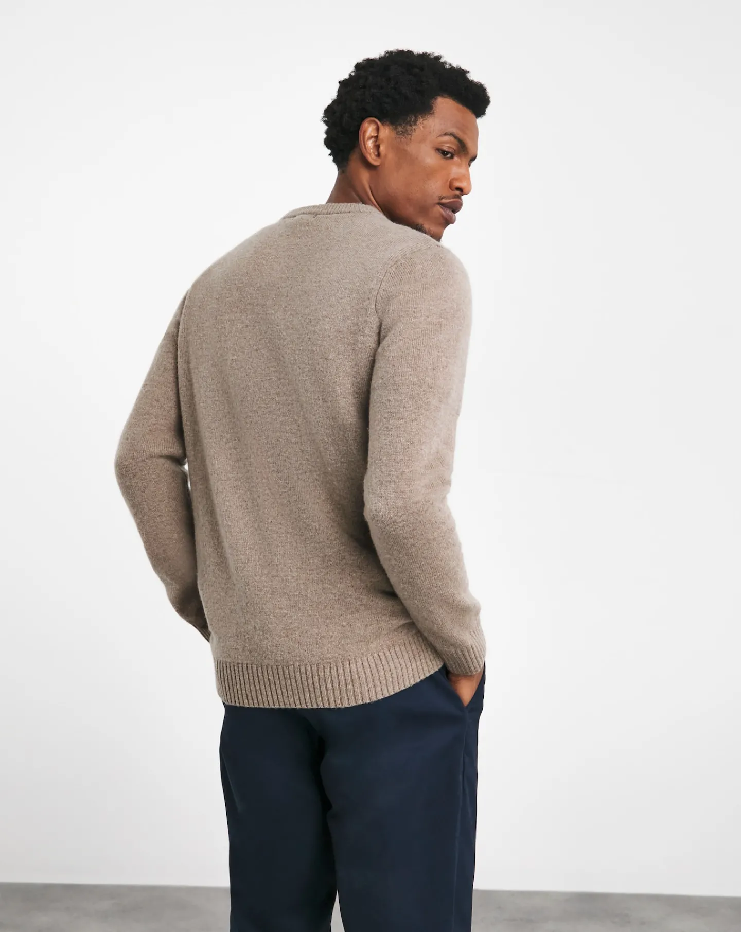 Jacamo Lambswool Crew Neck