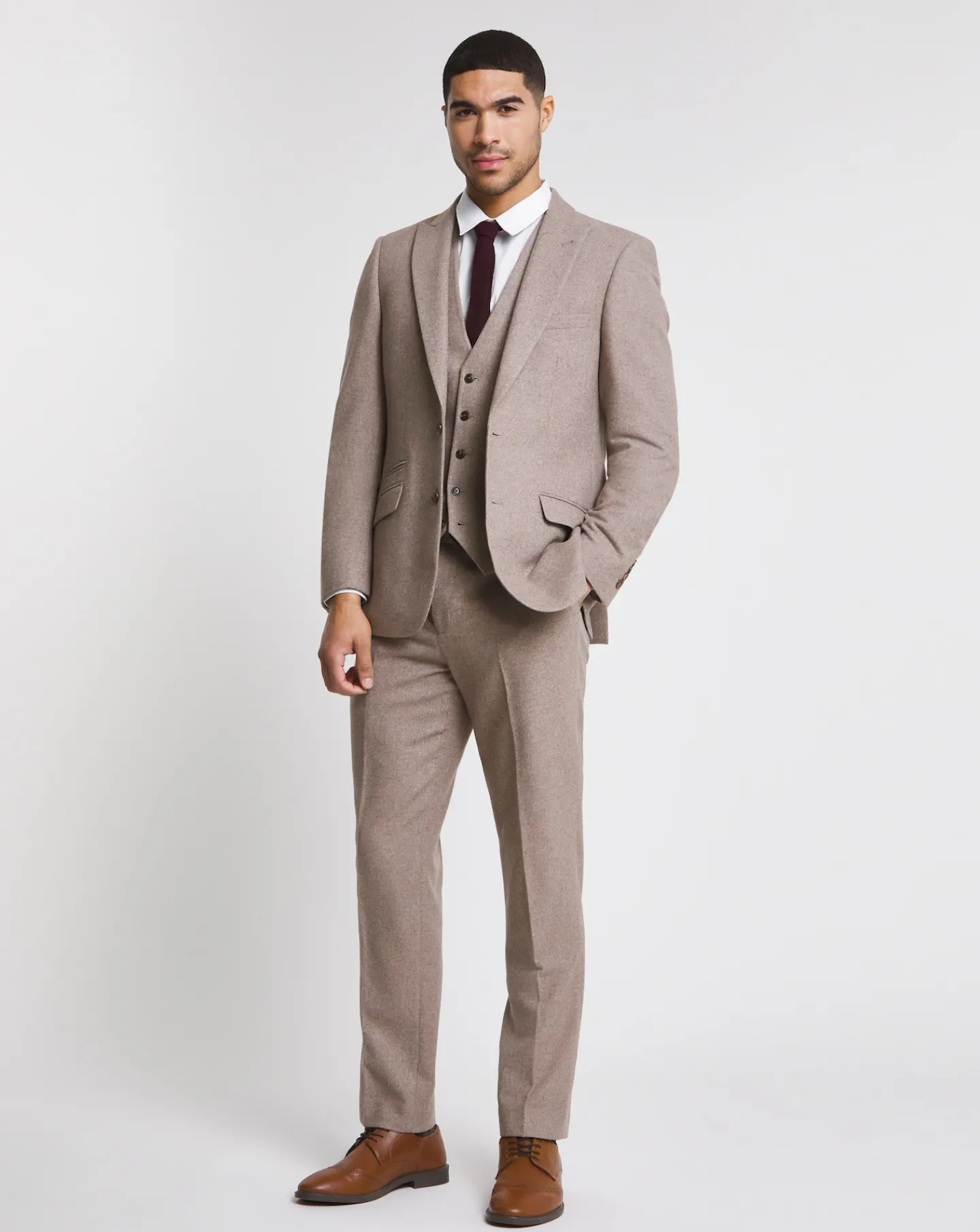 Jacamo Donegal Regular Fit Suit Trouser