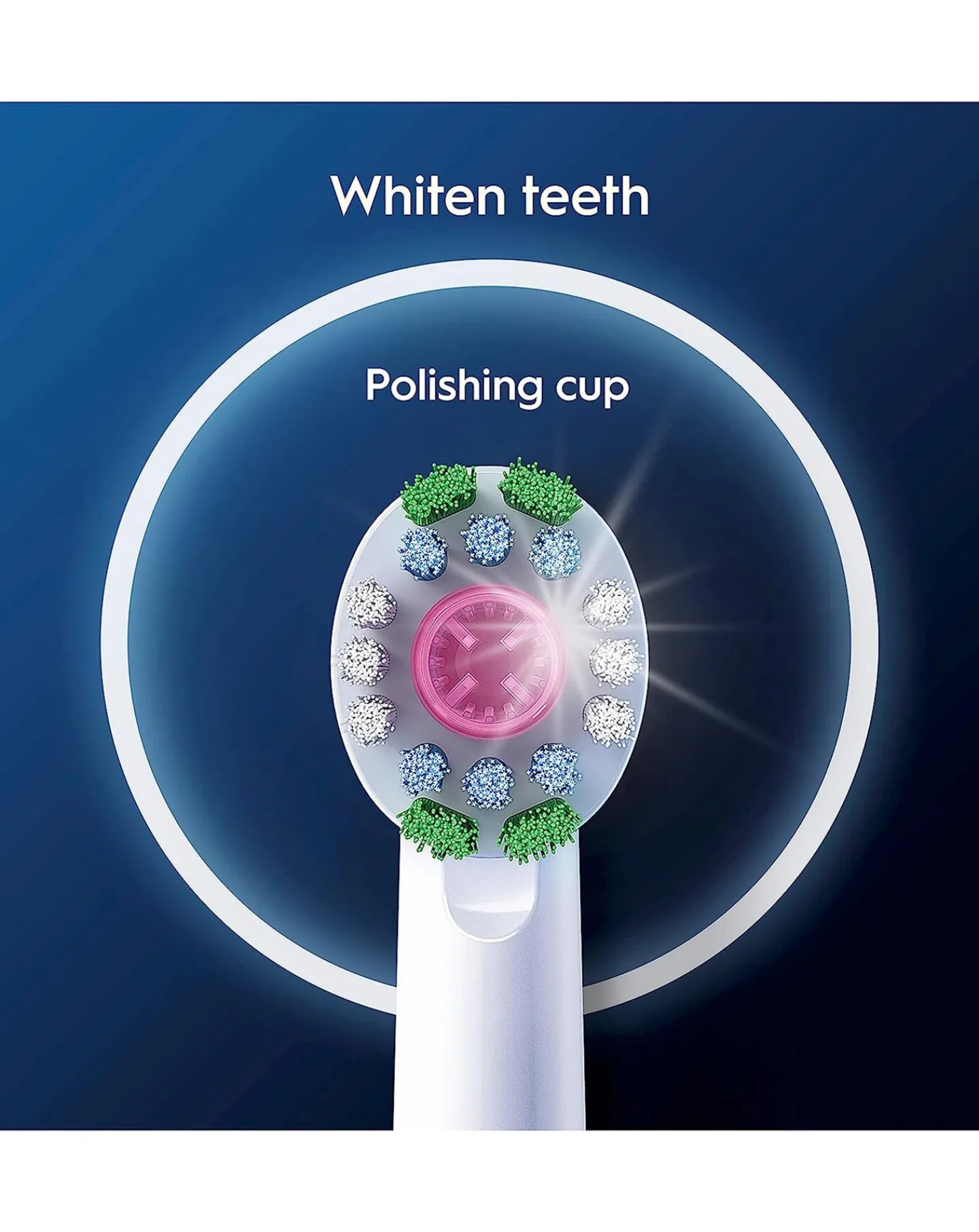 Oral B Oral-B 3D White Toothbrush Heads, 4 pack