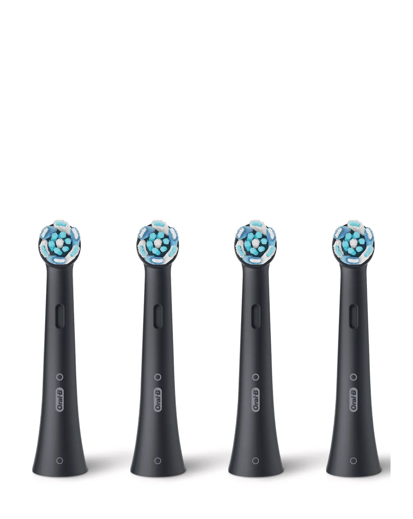 Oral B Oral-B iO Black Refill Heads Pack of 4