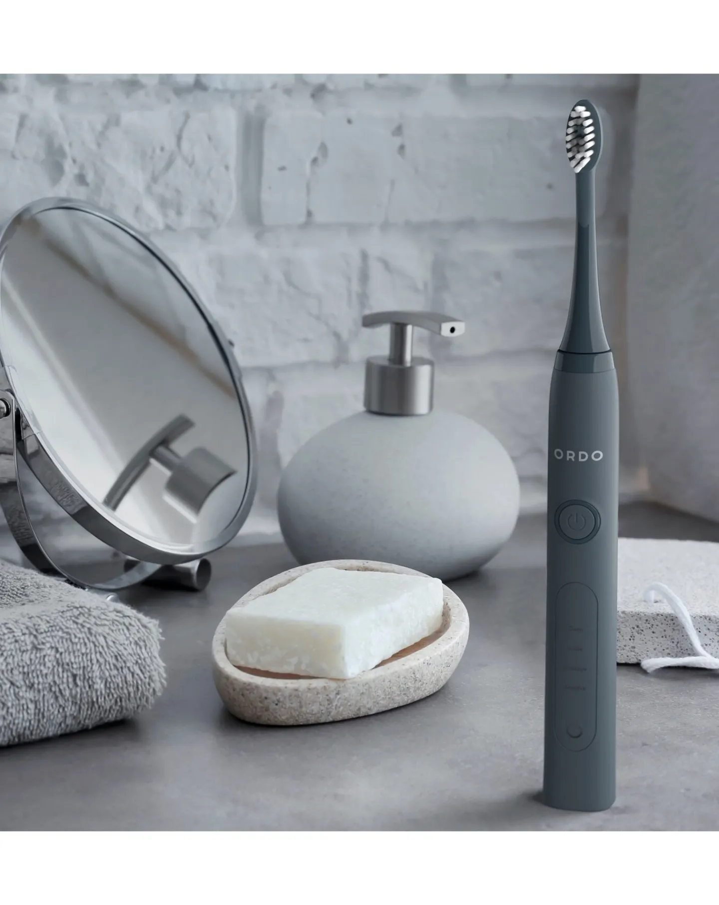 Ordo Sonic+ Electric Toothbrush - Charcoal Grey
