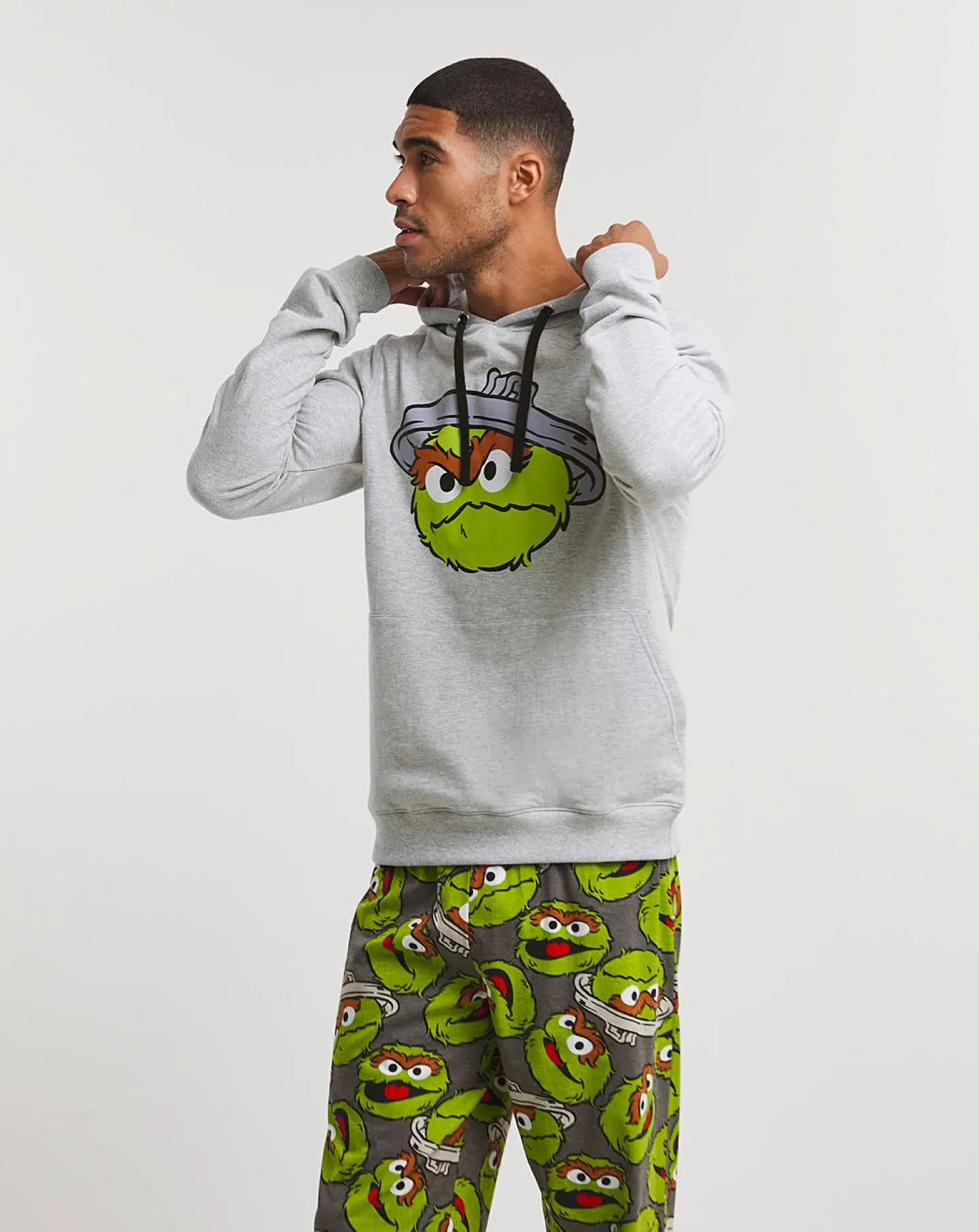 Licence Oscar The Grouch Hoodie