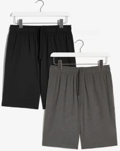 Jacamo Pack 2 Jersey Lounge Shorts