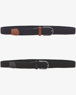 Jacamo Pack of 2 Canvas Belts