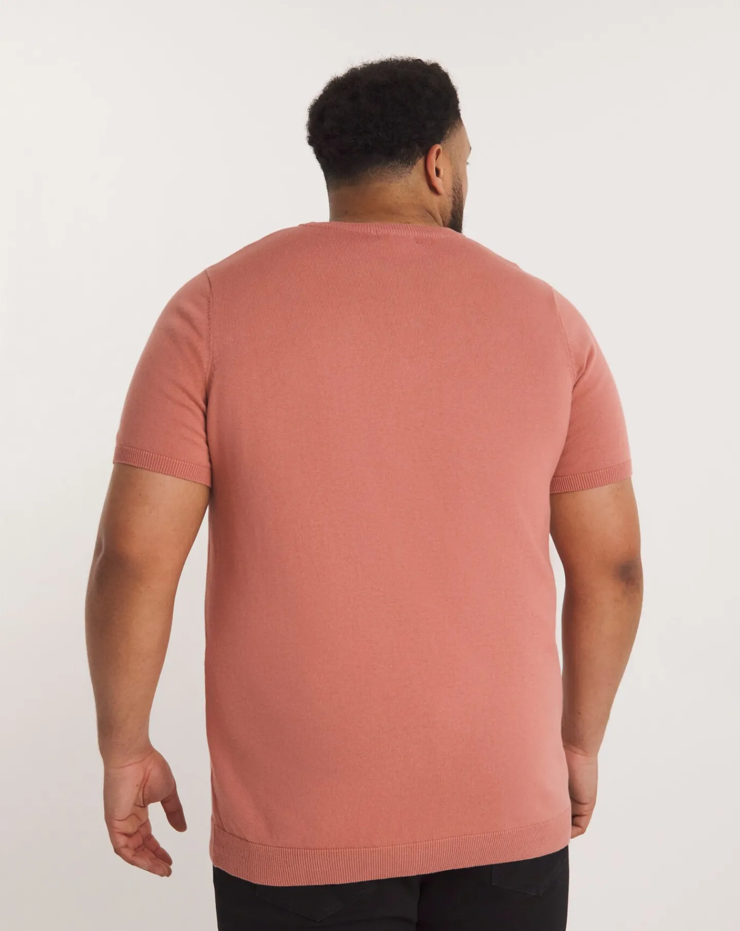 Jacamo Knitted Short Sleeve T Shirt