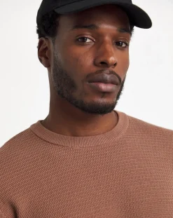 Jacamo Textured Knitted Crew Neck Jumper