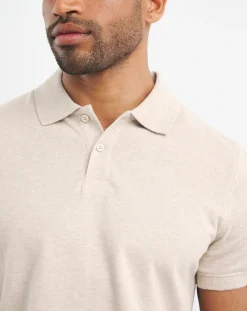 Jacamo Pique Marl Polo Long
