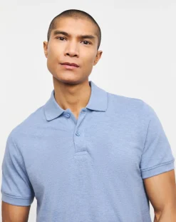 Jacamo Pique Marl Polo Long
