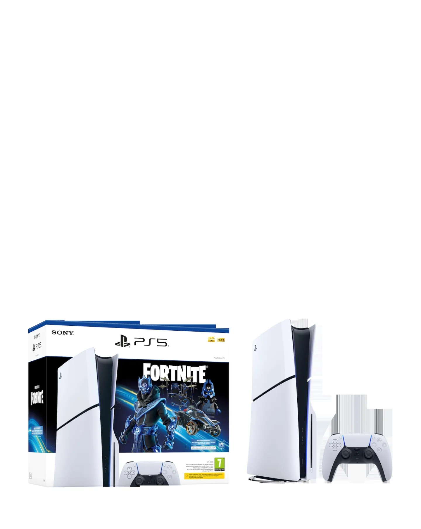 Playstation 5 Disc Edition Fortnite Bundle