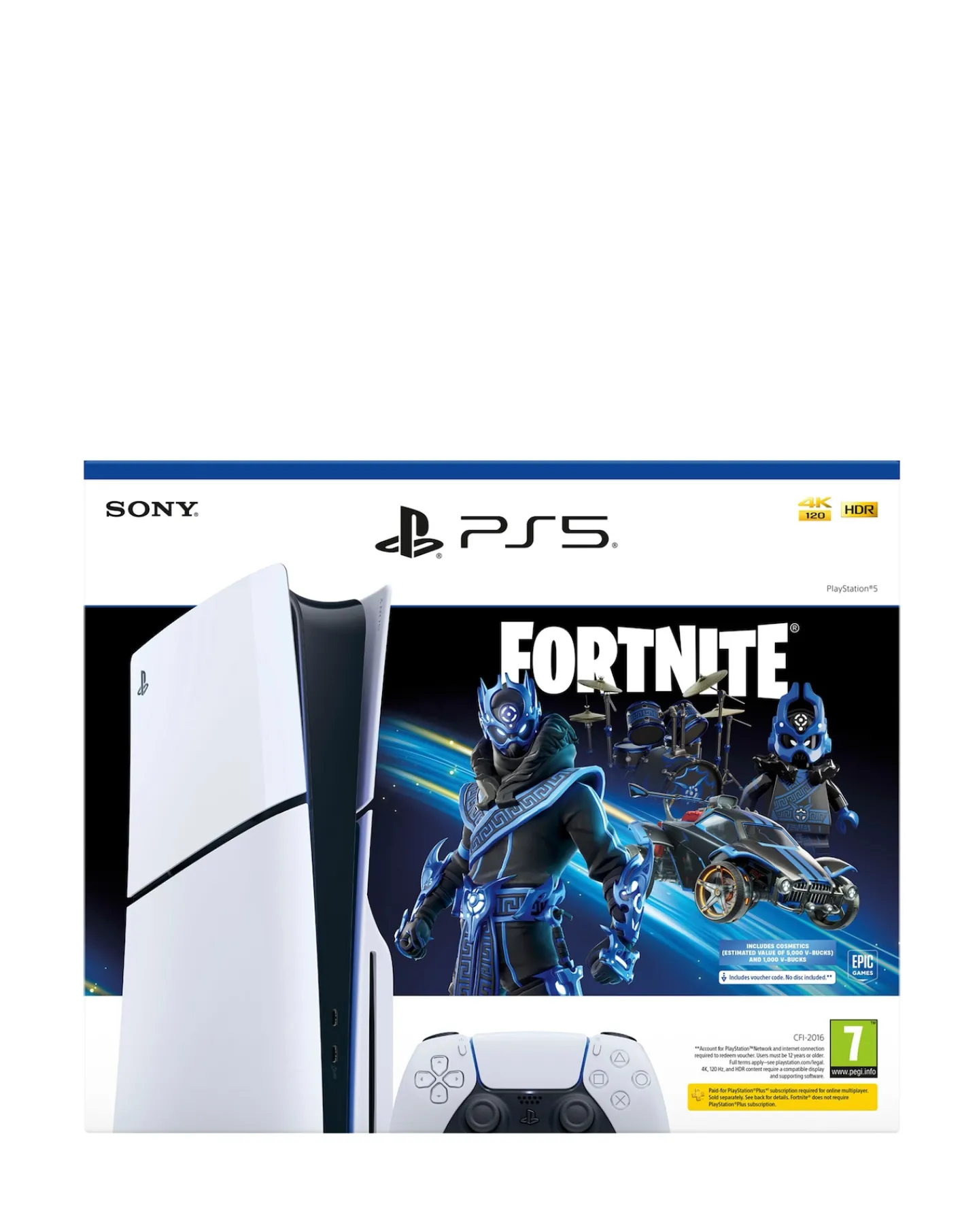 Playstation 5 Disc Edition Fortnite Bundle