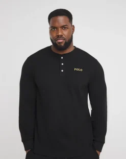 Polo Ralph Lauren Waffle Long Sleeve Mix & Match Lounge Top