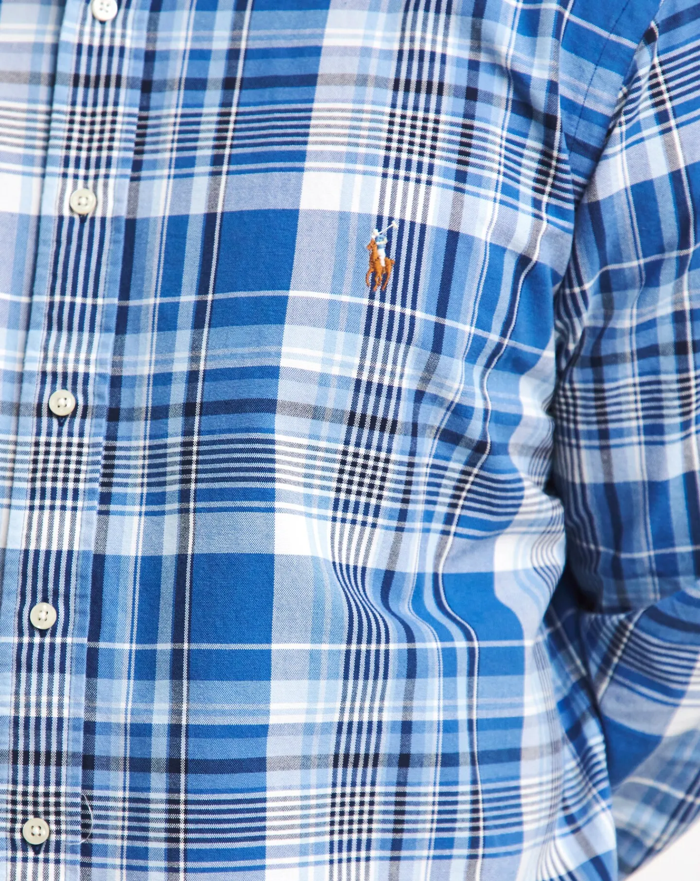 Polo Ralph Lauren Blue Checked Shirt