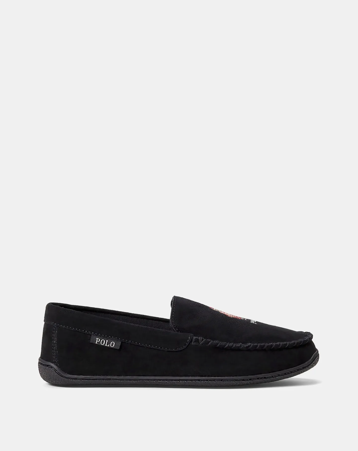 Polo Ralph Lauren Brenan Holiday Bear Suede Slippers