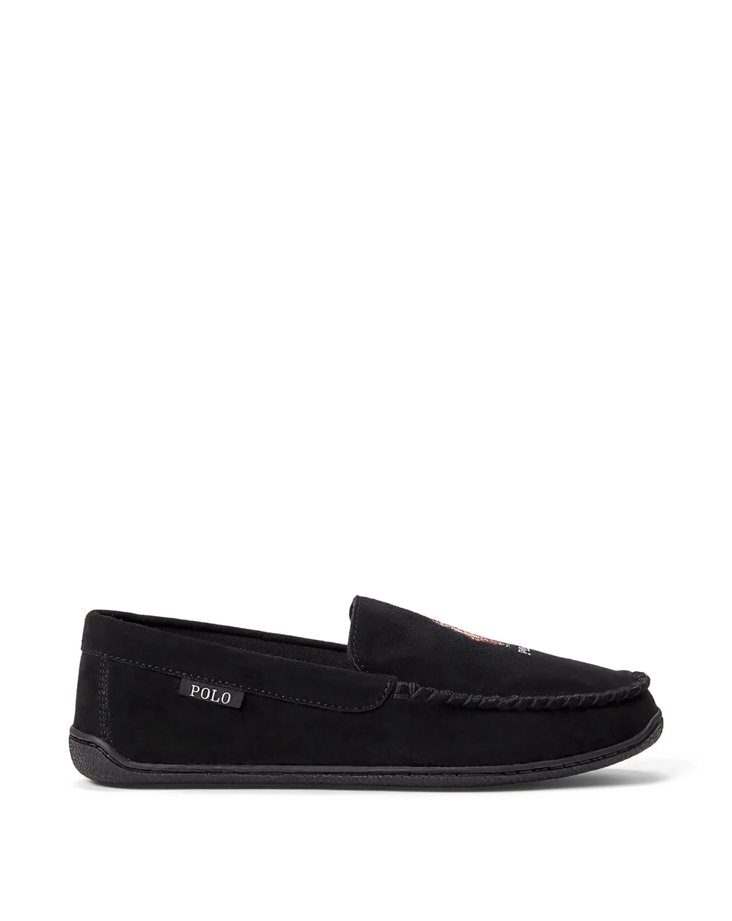 Polo Ralph Lauren Brenan Holiday Bear Suede Slippers