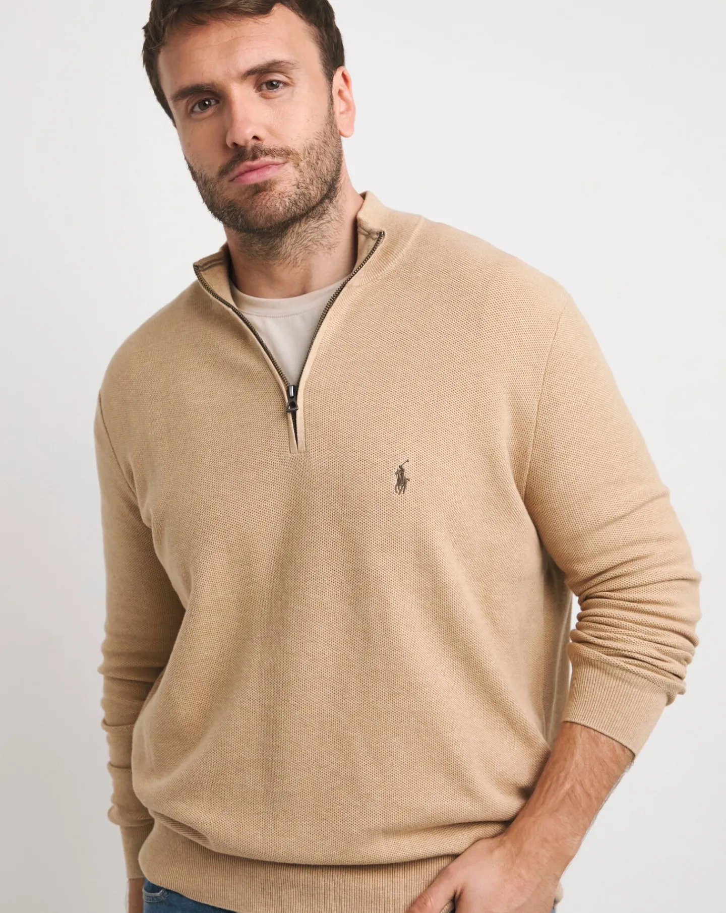 Polo Ralph Lauren 1/4 Zip Neck Jumper