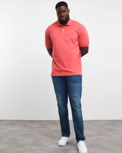 Polo Ralph Lauren Classic Washed Red Polo Shirt