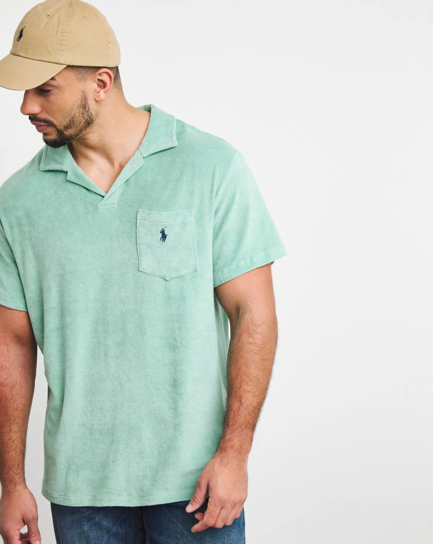 Polo Ralph Lauren Cotton Terry Pocket Polo Shirt