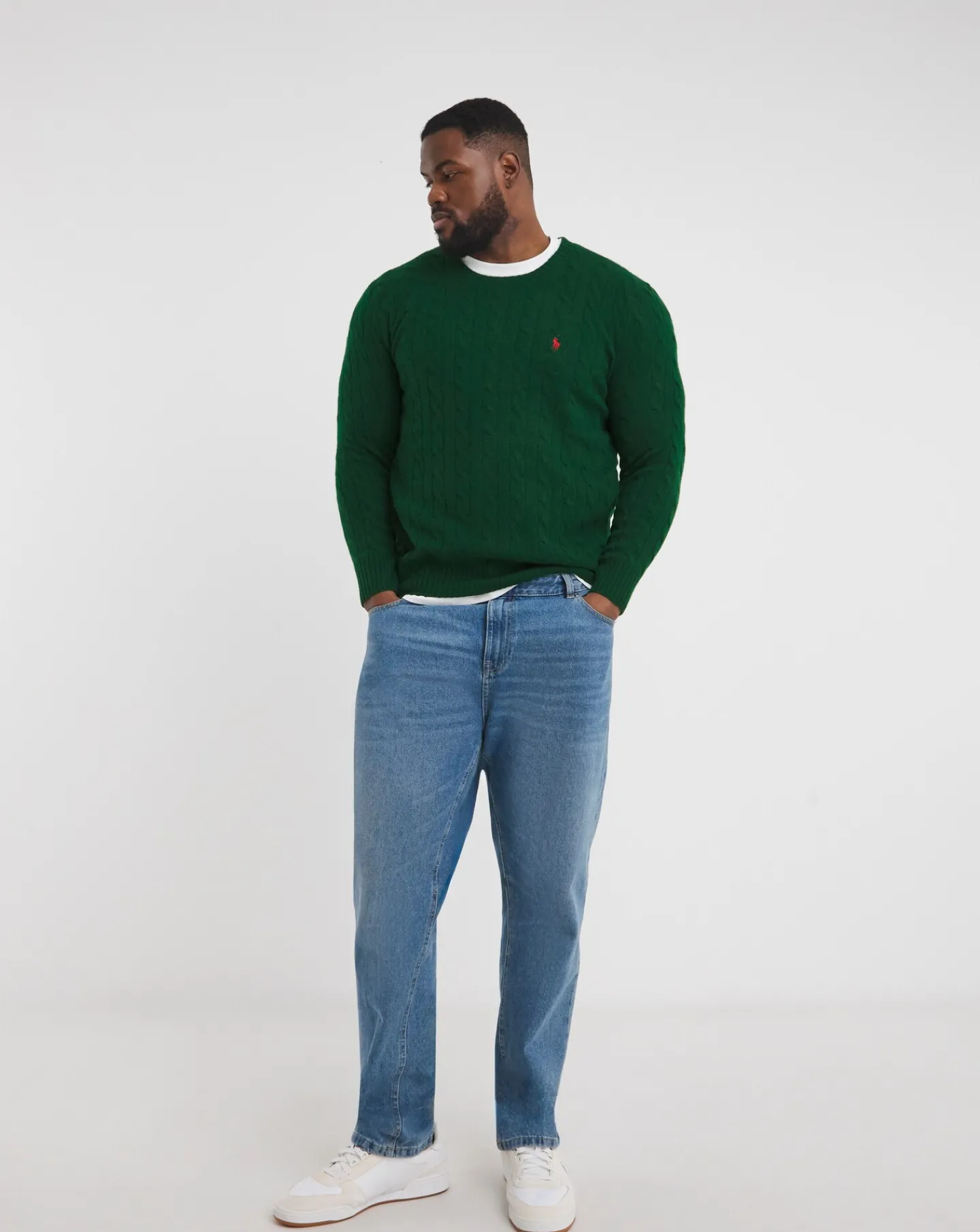 Polo Ralph Lauren Cashmere Mix Cable Jumper