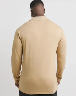 Polo Ralph Lauren Long Sleeve Camel Polo