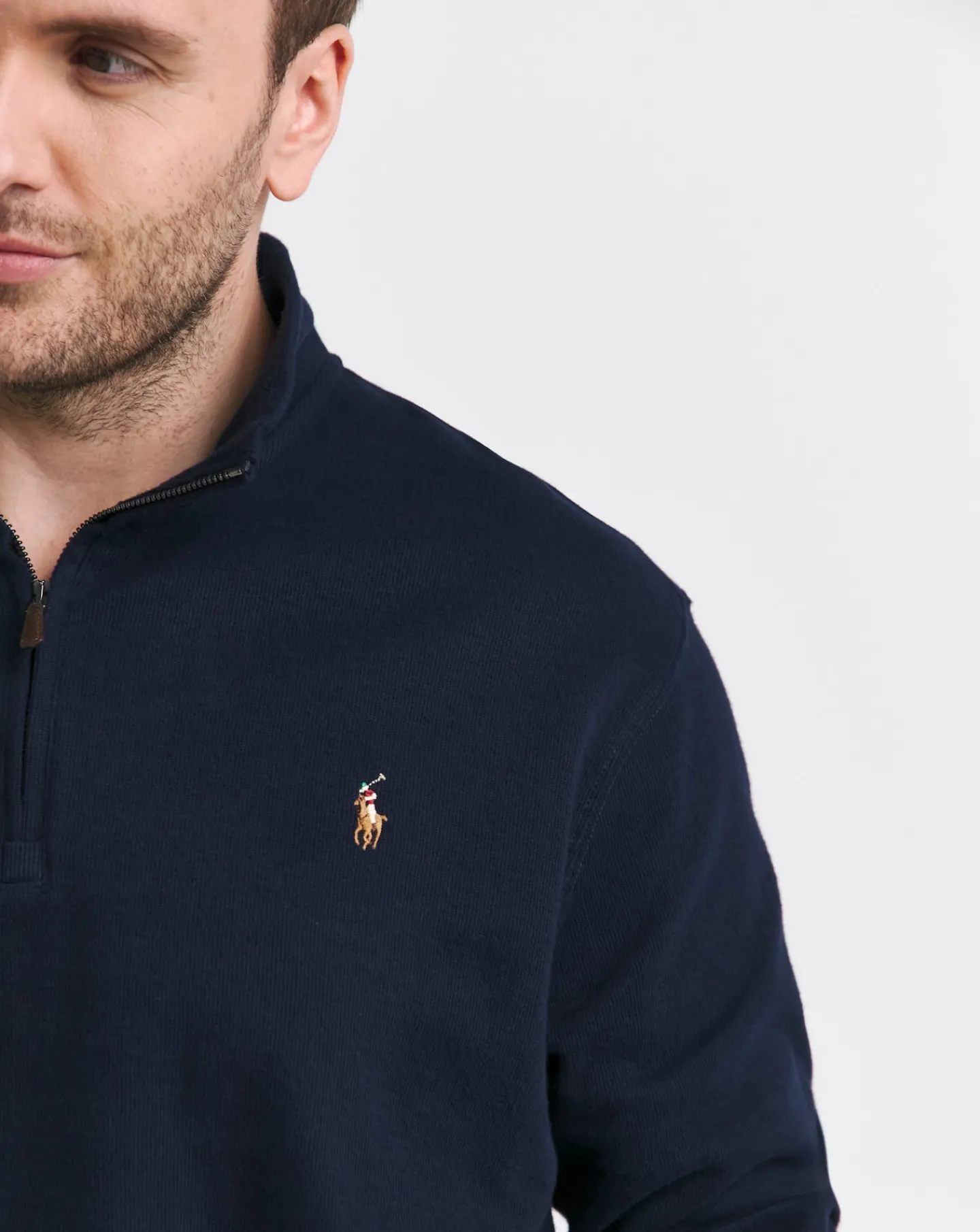 Polo Ralph Lauren 1/4 Zip Jersey Top
