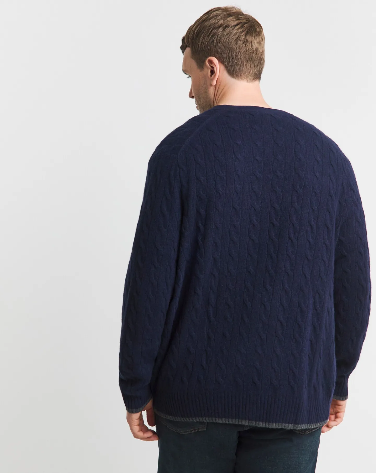 Polo Ralph Lauren Cashmere Mix Cable Cardigan