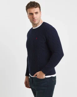 Polo Ralph Lauren Cashmere Mix Cable Jumper