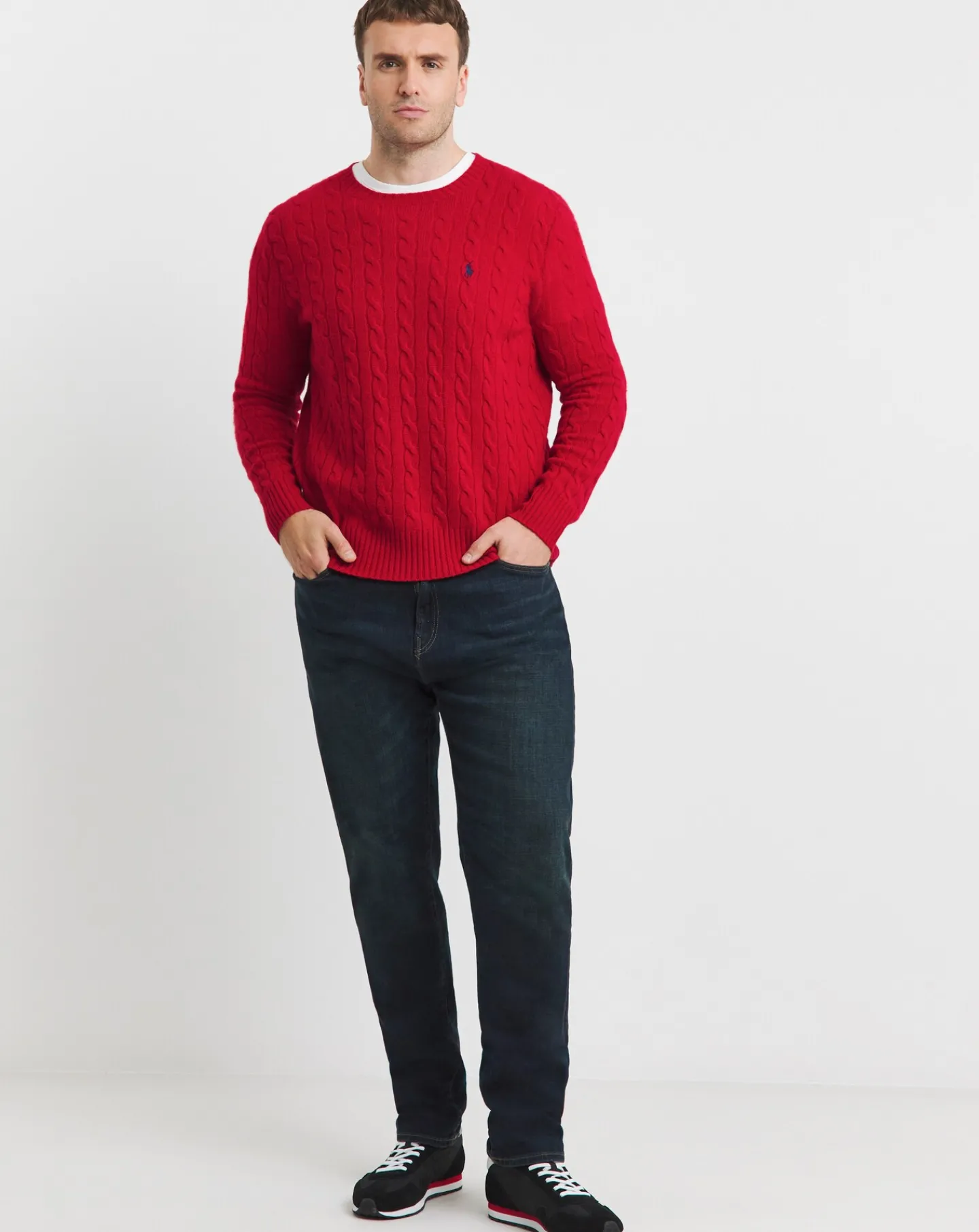 Polo Ralph Lauren Cashmere Mix Cable Jumper