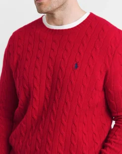 Polo Ralph Lauren Cashmere Mix Cable Jumper