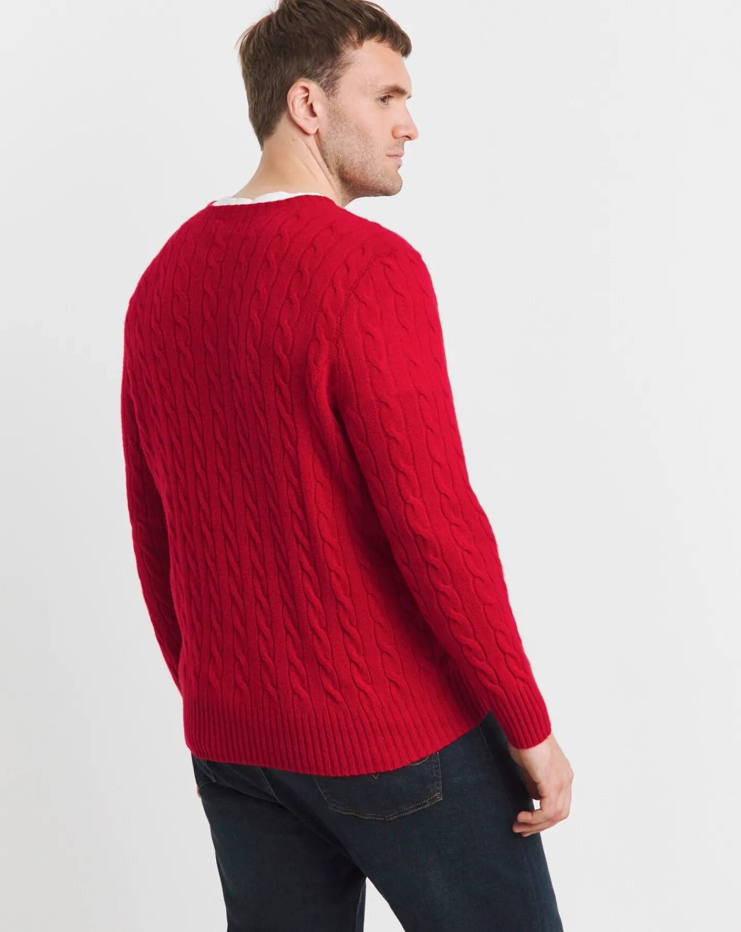 Polo Ralph Lauren Cashmere Mix Cable Jumper