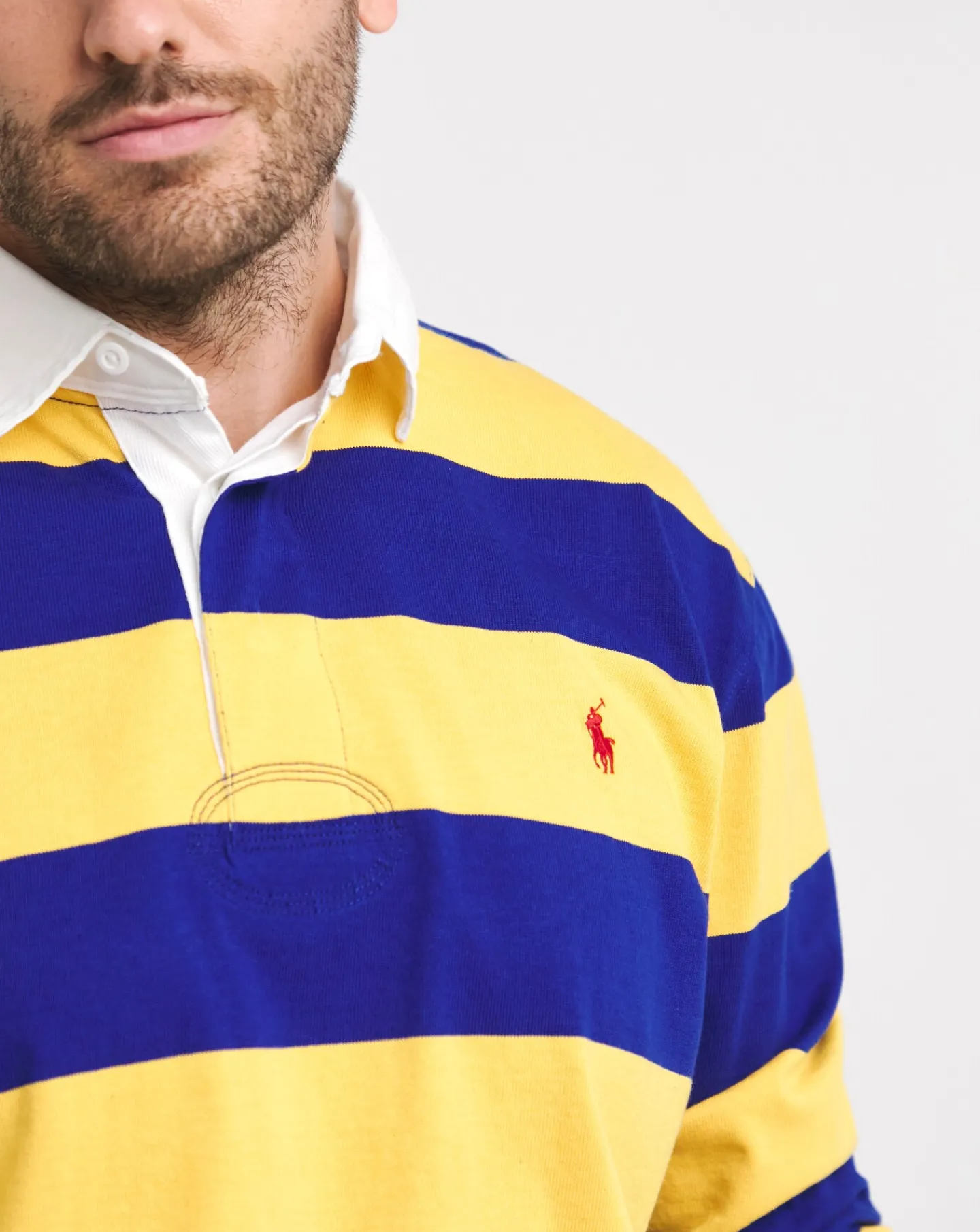 Polo Ralph Lauren Striped Long Sleeve Rugby Shirt