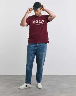 Polo Ralph Lauren White Arched Varsity Logo T-Shirt