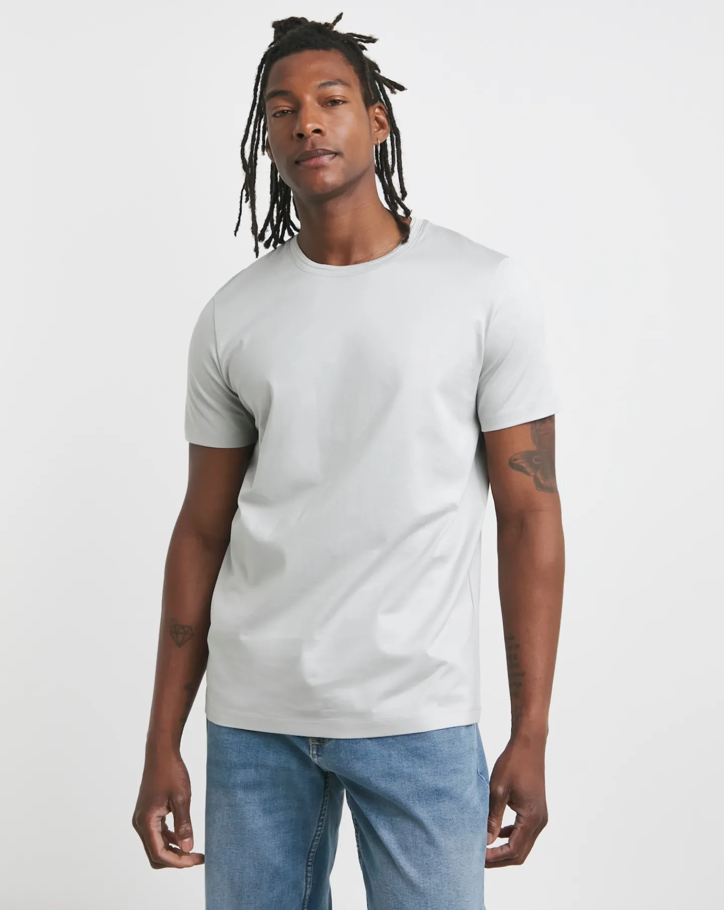 Jacamo Premium 100% Mercerised T-Shirt Long