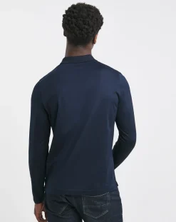 Jacamo Premium 100% Mercerised Zip Neck Polo