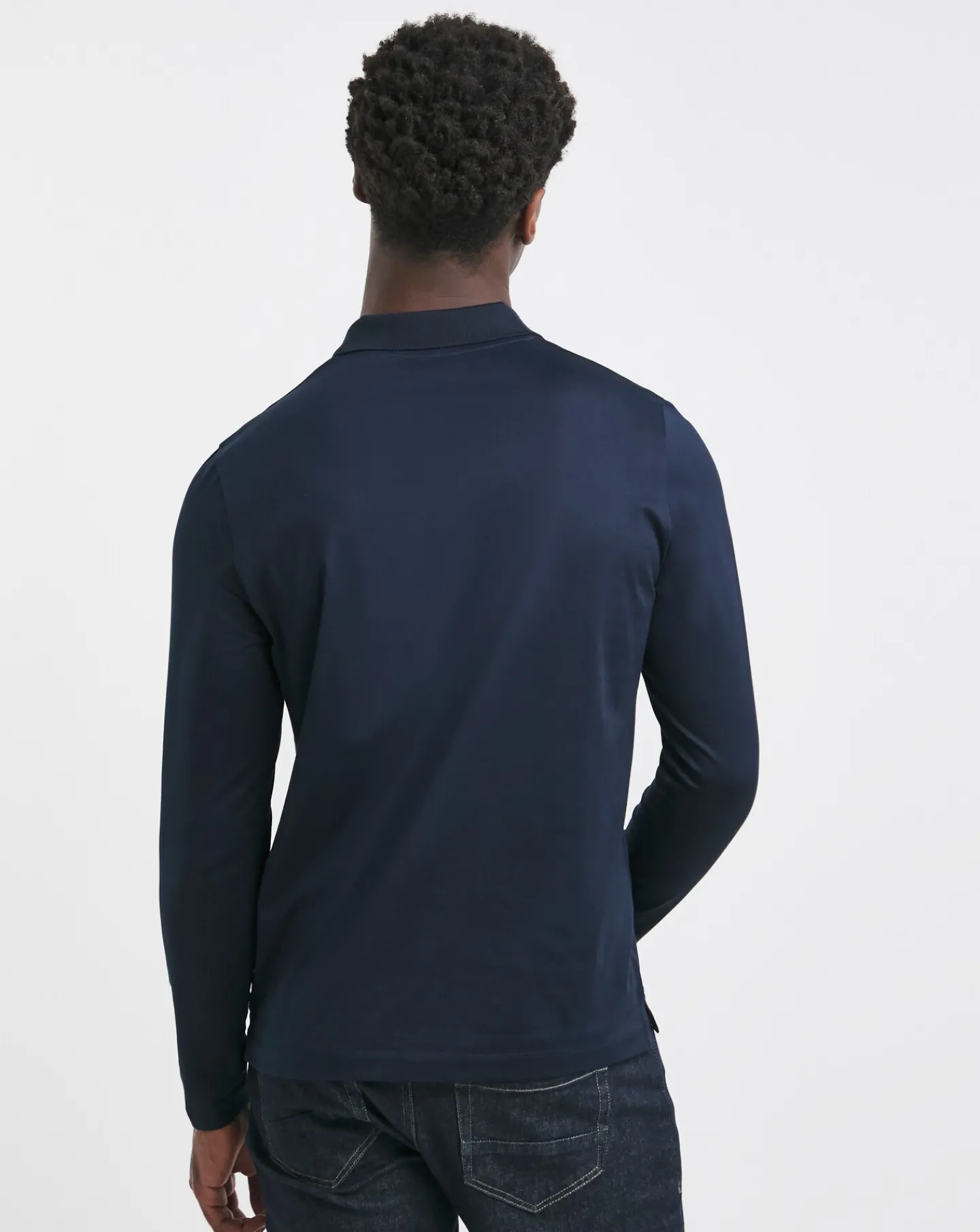 Jacamo Premium 100% Mercerised Zip Neck Polo