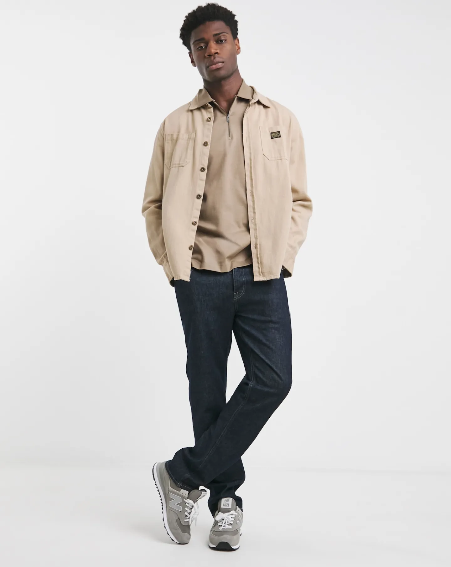 Jacamo Premium 100% Mercerised Zip Polo