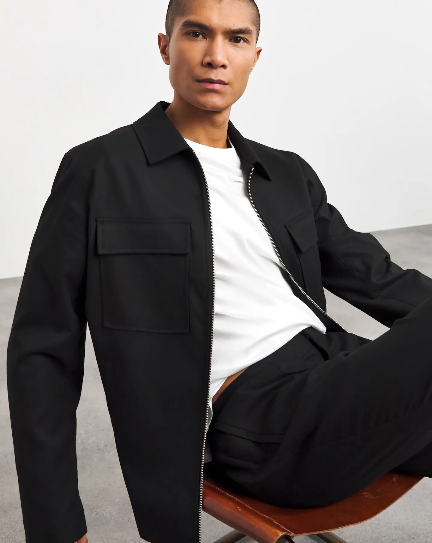 Jacamo Premium Smart Harrington Jacket Co-ord