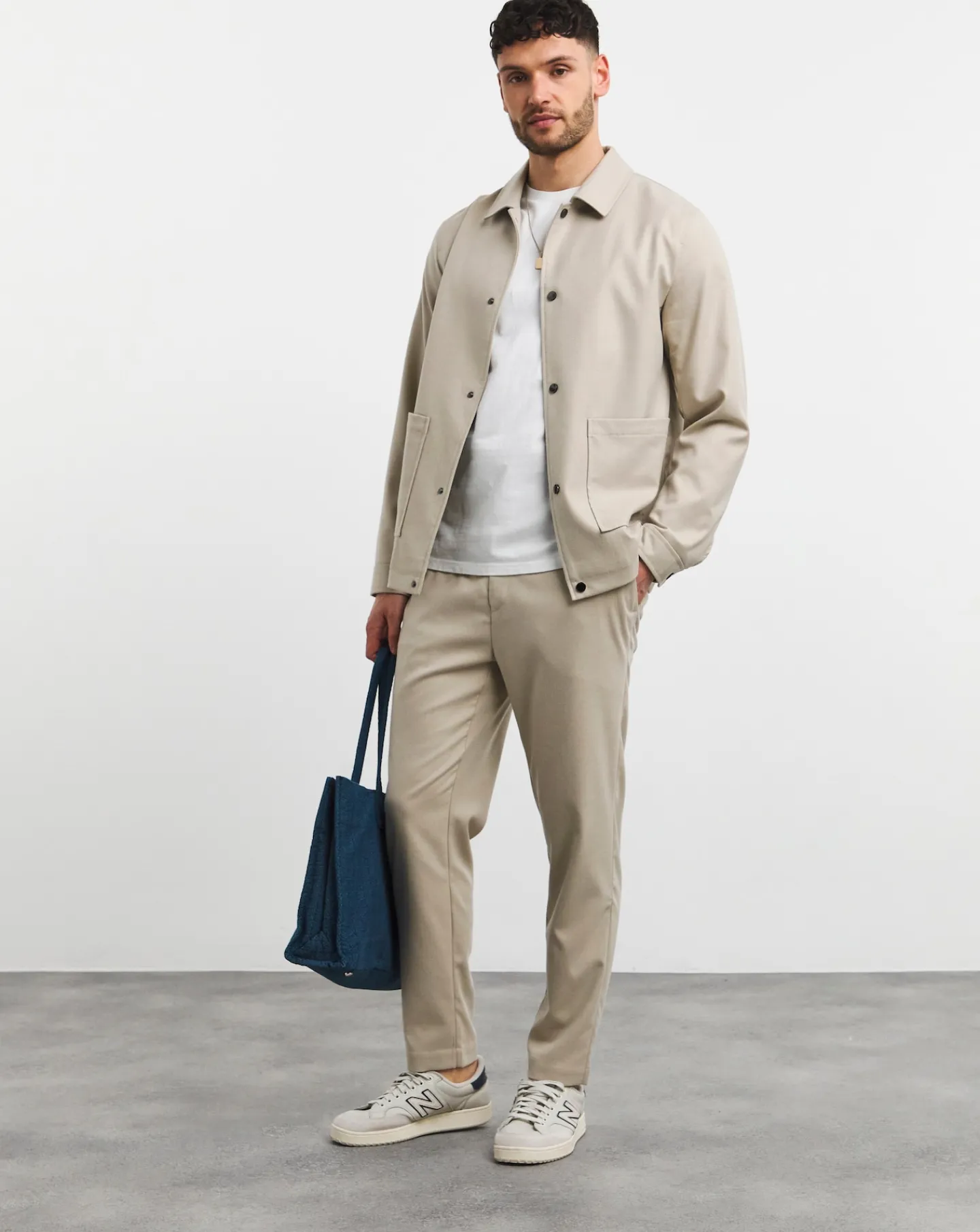 Jacamo Premium Smart Harrington Jacket Co-ord