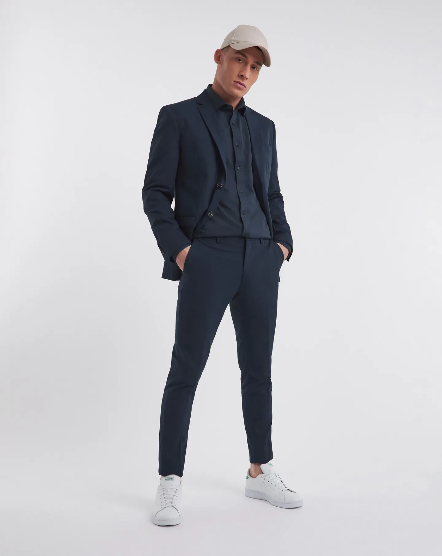 Jacamo Premium Textured Cut Away Collar Shirt