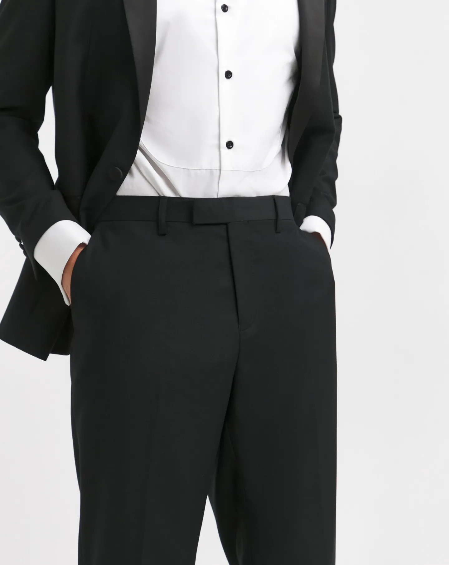 Jacamo Premium Textured Tuxedo Trouser